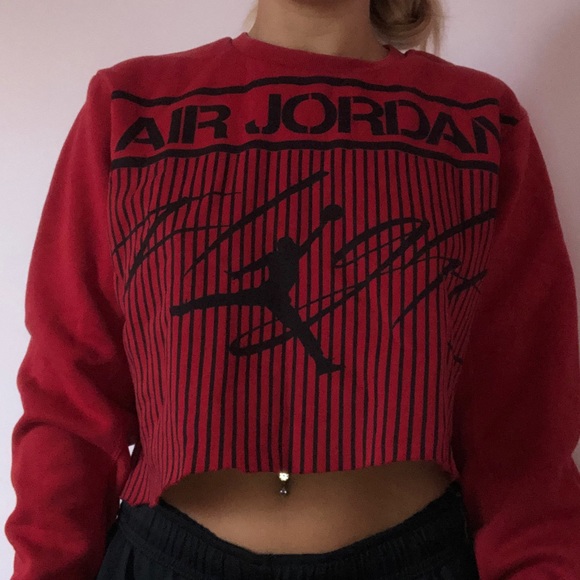 jordan cropped hoodie